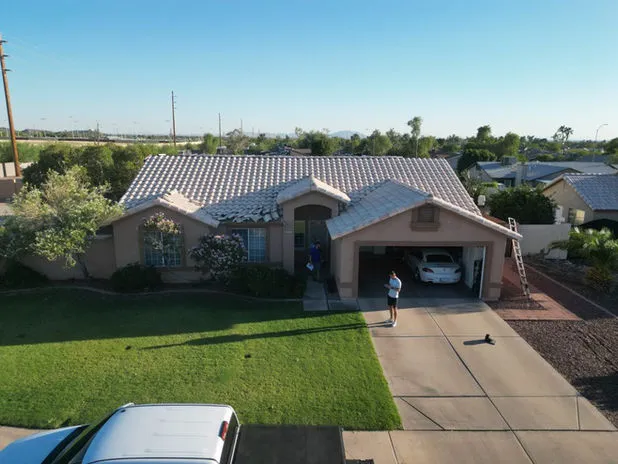 Mesa residential tile roof replacement project